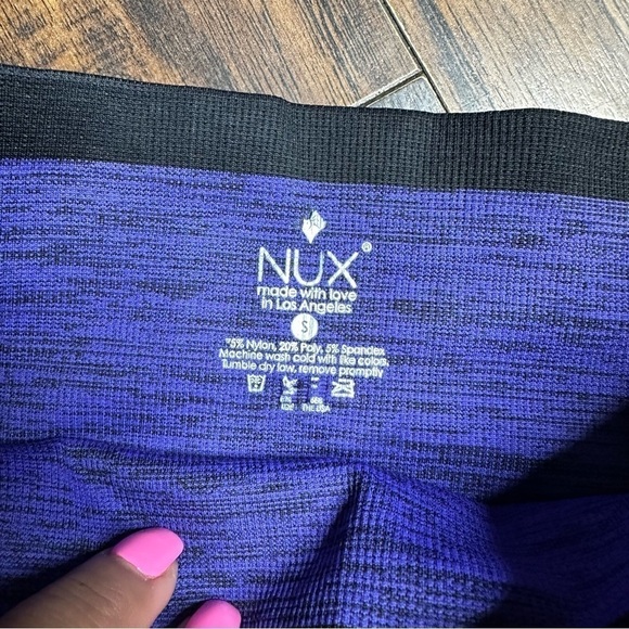 NUX Active Blue The Good Biker Shorts - Picture 3 of 3